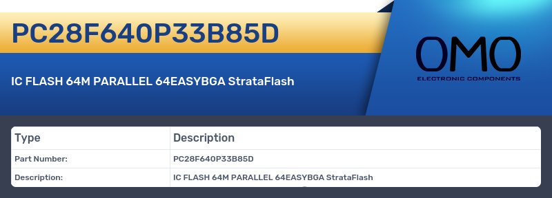 PC28F640P33B85D