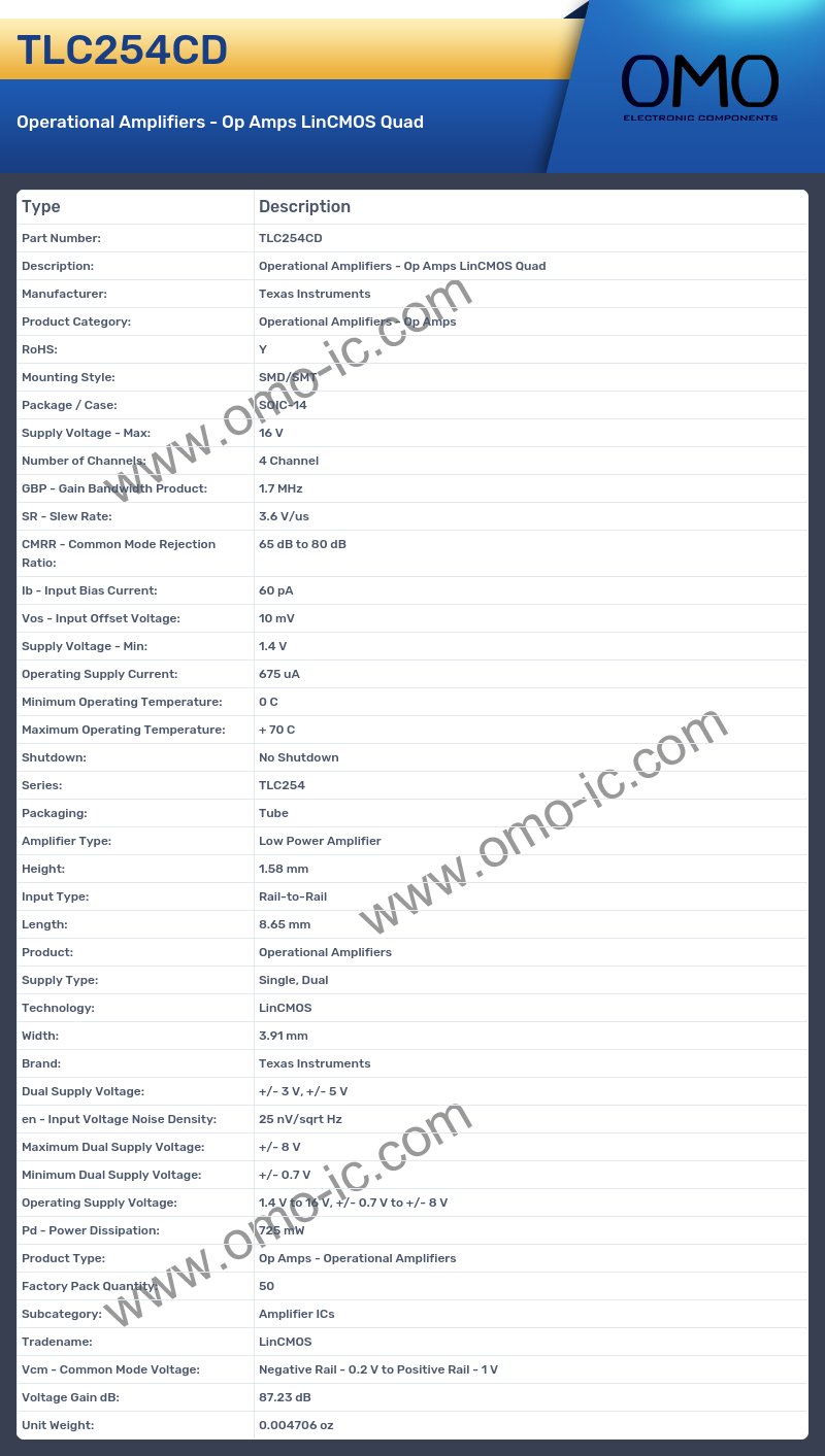 TLC254CD