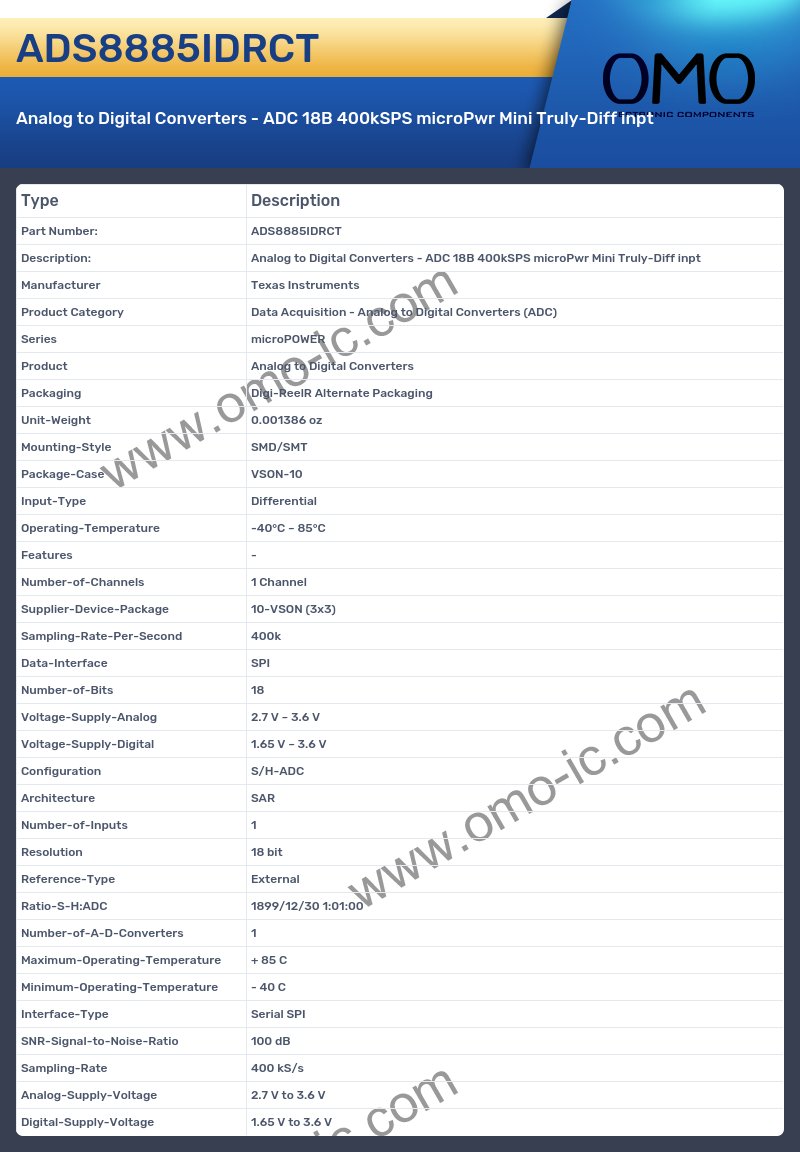 ADS8885IDRCT