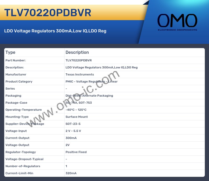 TLV70220PDBVR