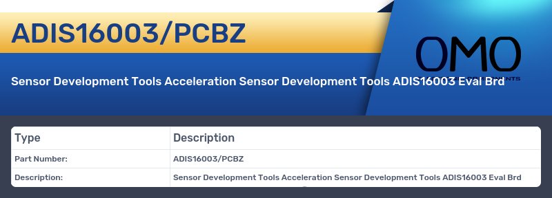 ADIS16003/PCBZ