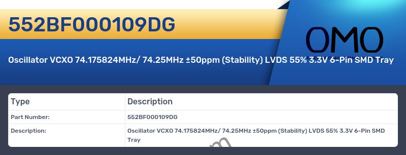 552BF000109DG