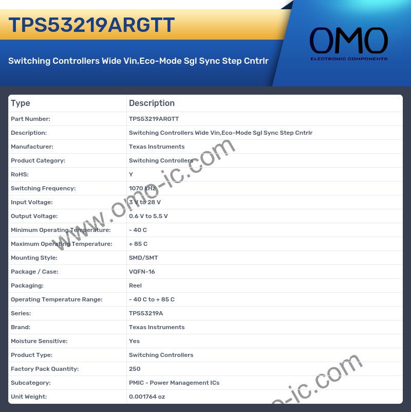 TPS53219ARGTT