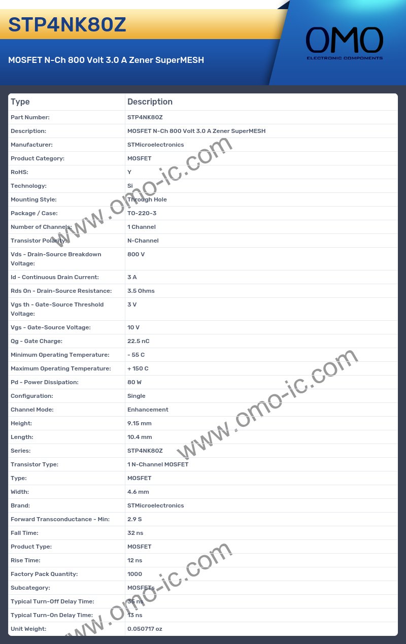 STP4NK80Z