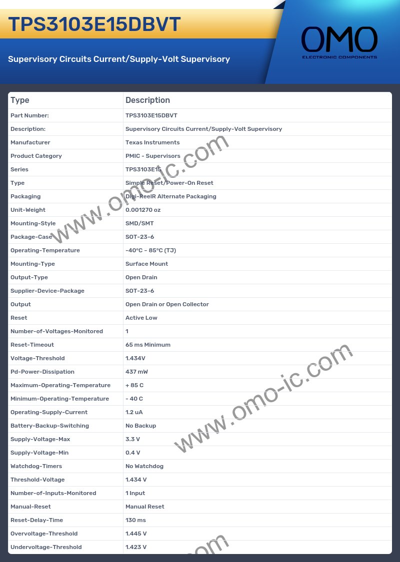 TPS3103E15DBVT