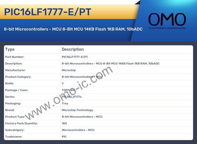PIC16LF1777-E/PT