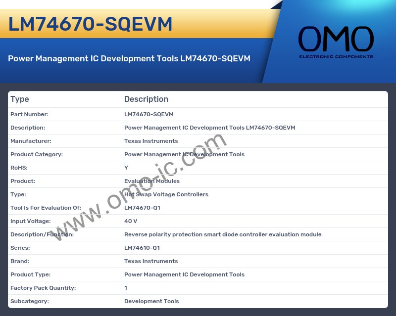 LM74670-SQEVM