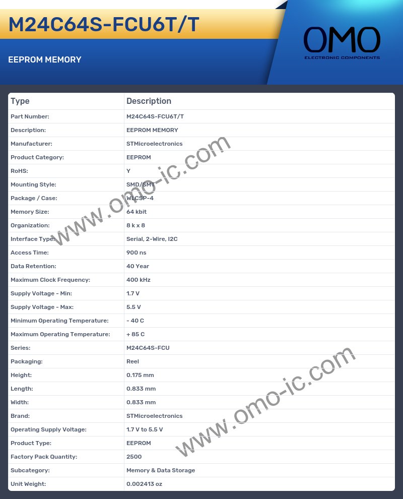 M24C64S-FCU6T/T