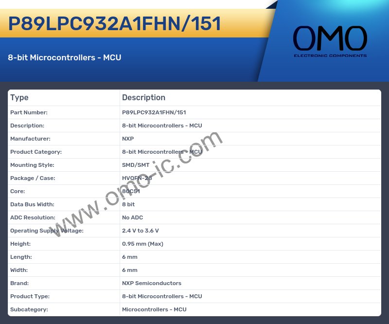 P89LPC932A1FHN/151