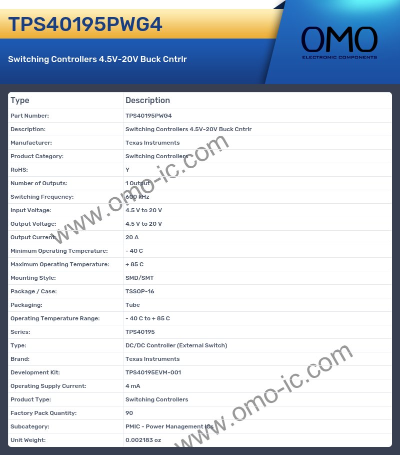 TPS40195PWG4