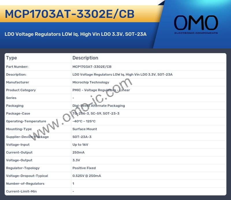 MCP1703AT-3302E/CB