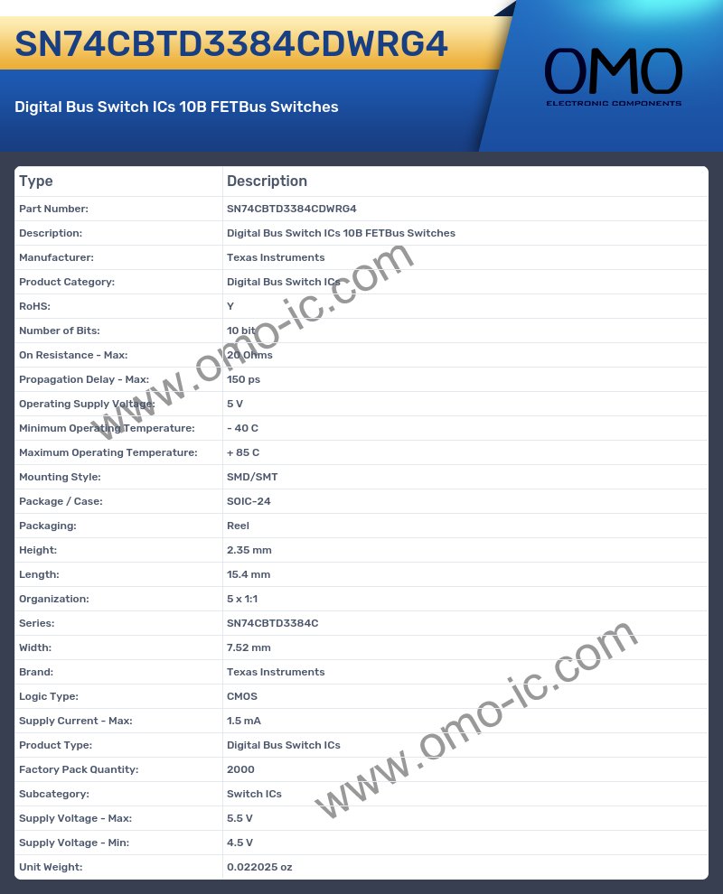 SN74CBTD3384CDWRG4