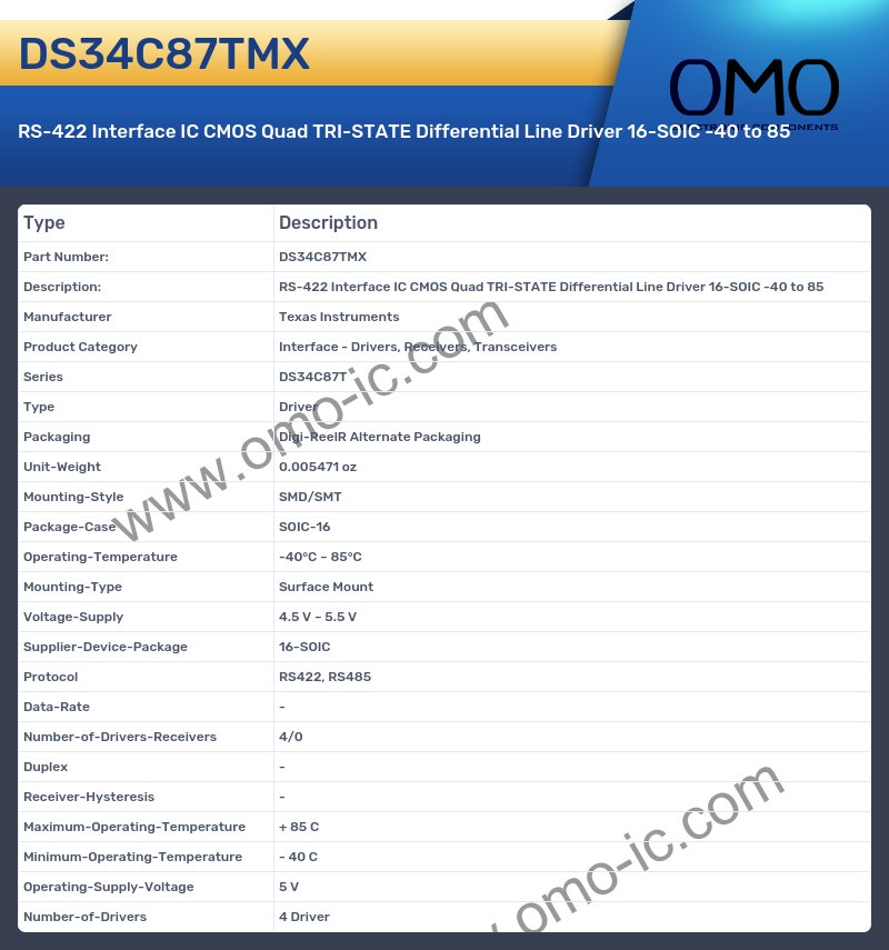 DS34C87TMX