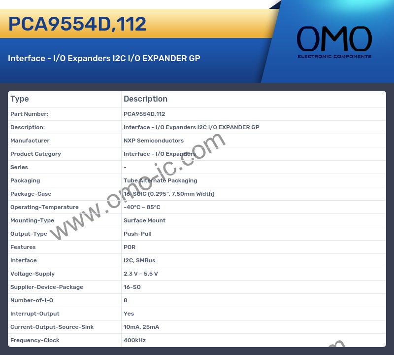 PCA9554D,112