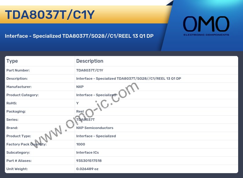 TDA8037T/C1Y