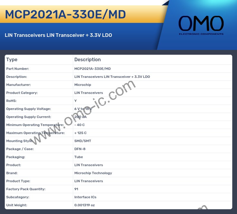 MCP2021A-330E/MD