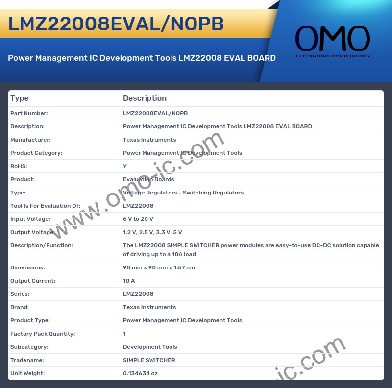 LMZ22008EVAL/NOPB
