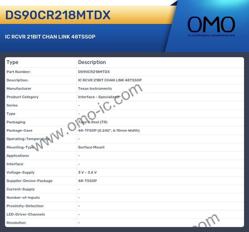 DS90CR218MTDX