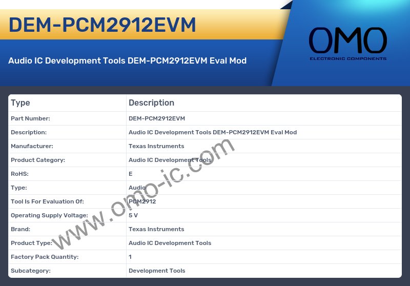 DEM-PCM2912EVM