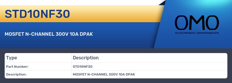 STD10NF30
