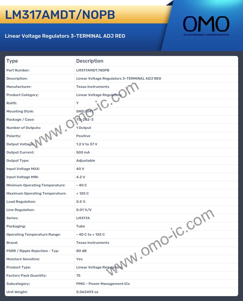 LM317AMDT/NOPB