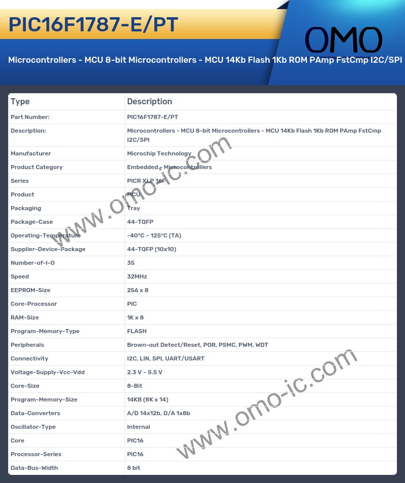 PIC16F1787-E/PT