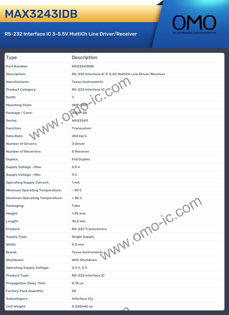 MAX3243IDB