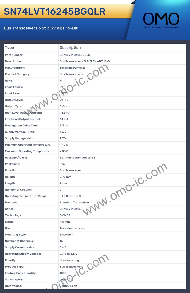 SN74LVT16245BGQLR