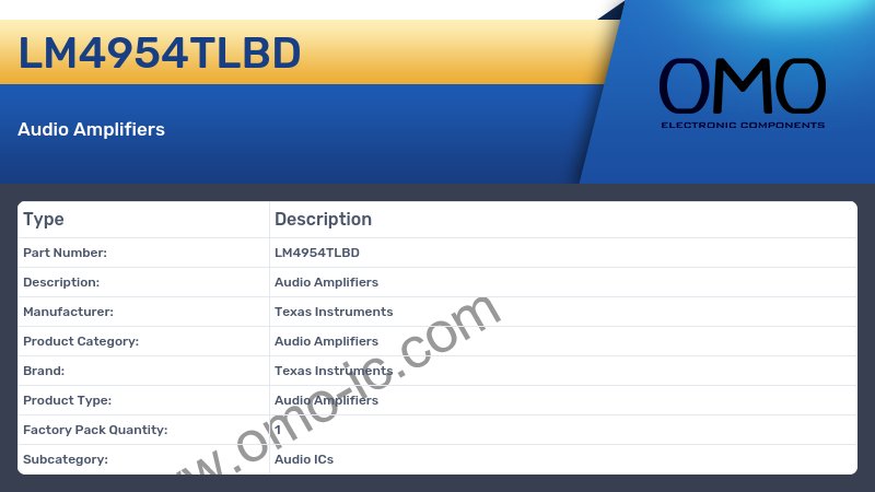 LM4954TLBD