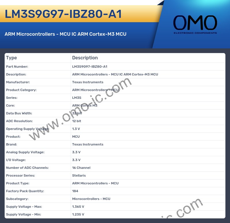 LM3S9G97-IBZ80-A1