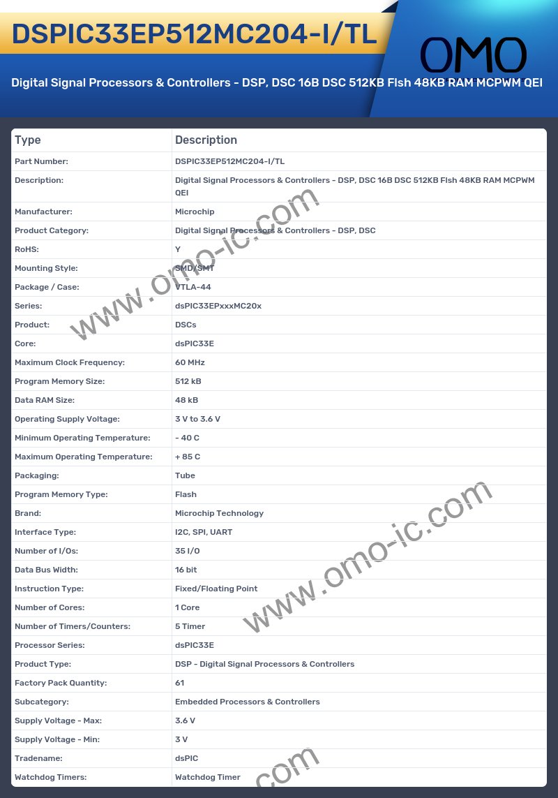 DSPIC33EP512MC204-I/TL