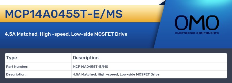 MCP14A0455T-E/MS