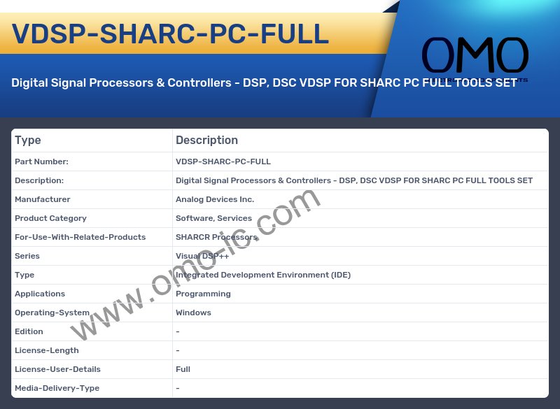 VDSP-SHARC-PC-FULL