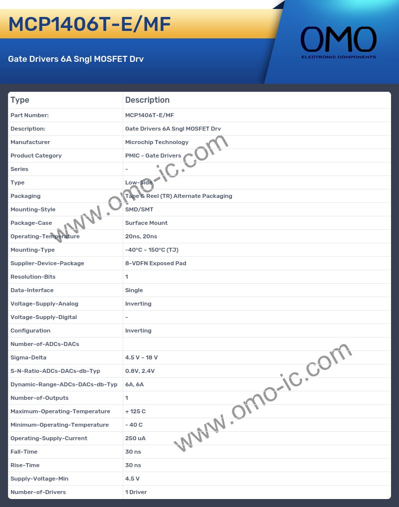 MCP1406T-E/MF