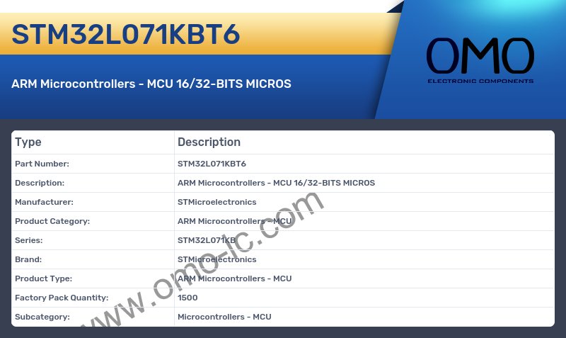 STM32L071KBT6