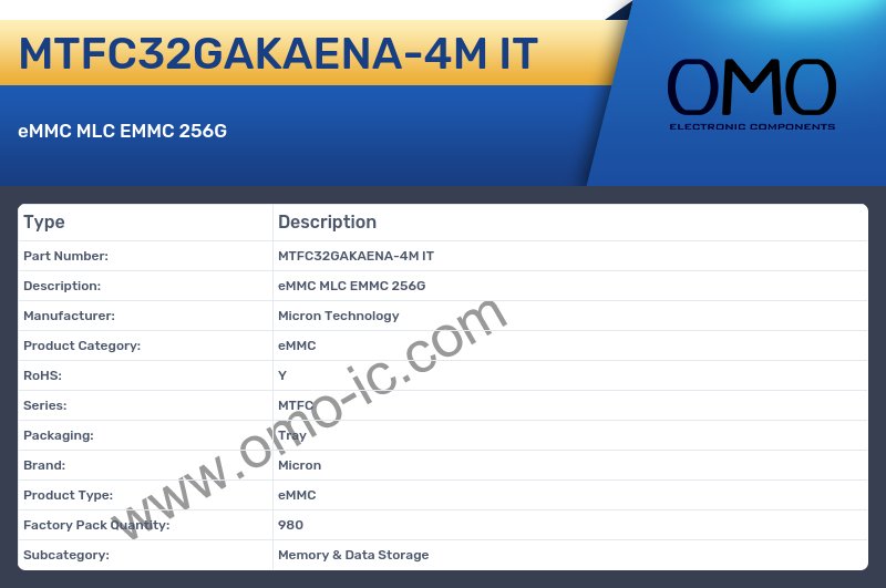 MTFC32GAKAENA-4M IT