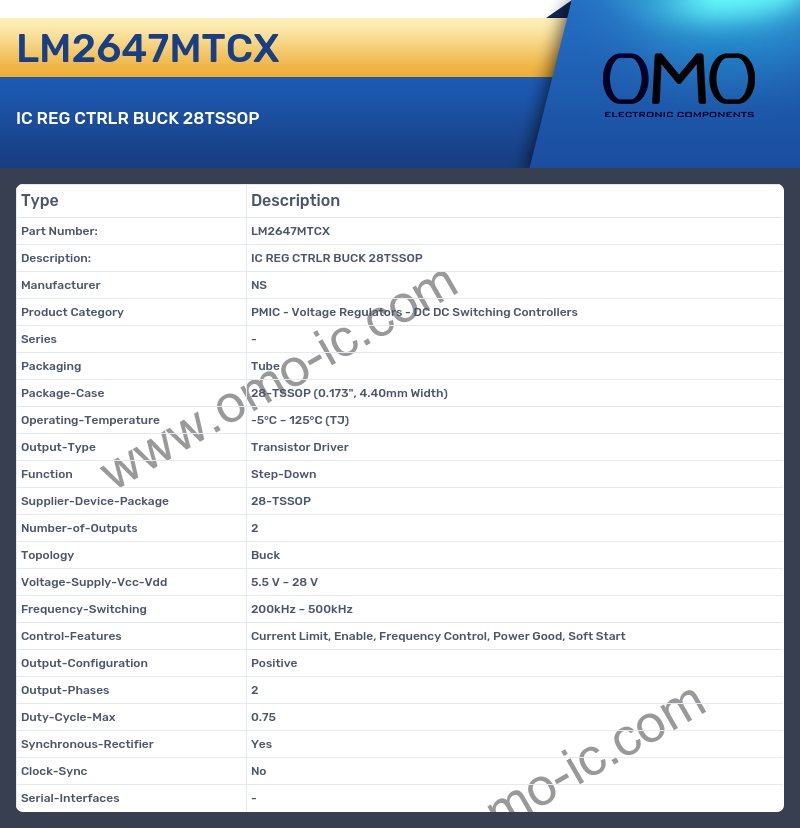 LM2647MTCX