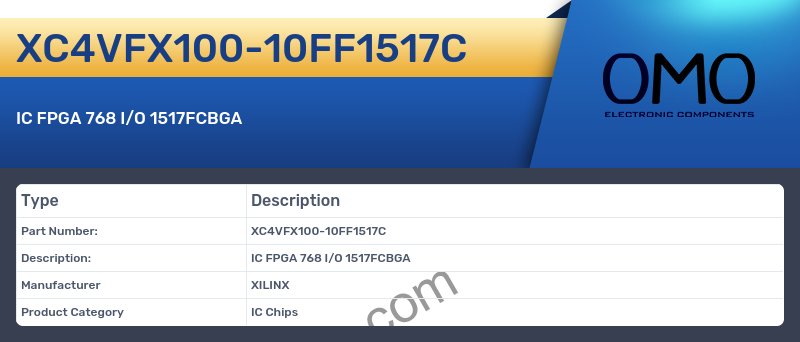 XC4VFX100-10FF1517C