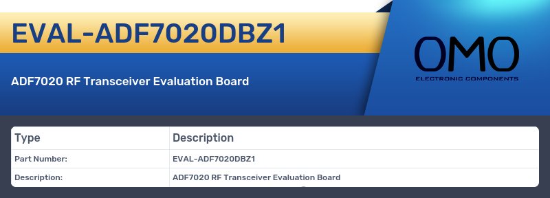 EVAL-ADF7020DBZ1