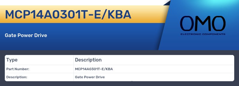 MCP14A0301T-E/KBA