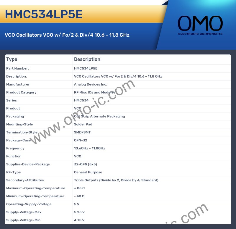HMC534LP5E