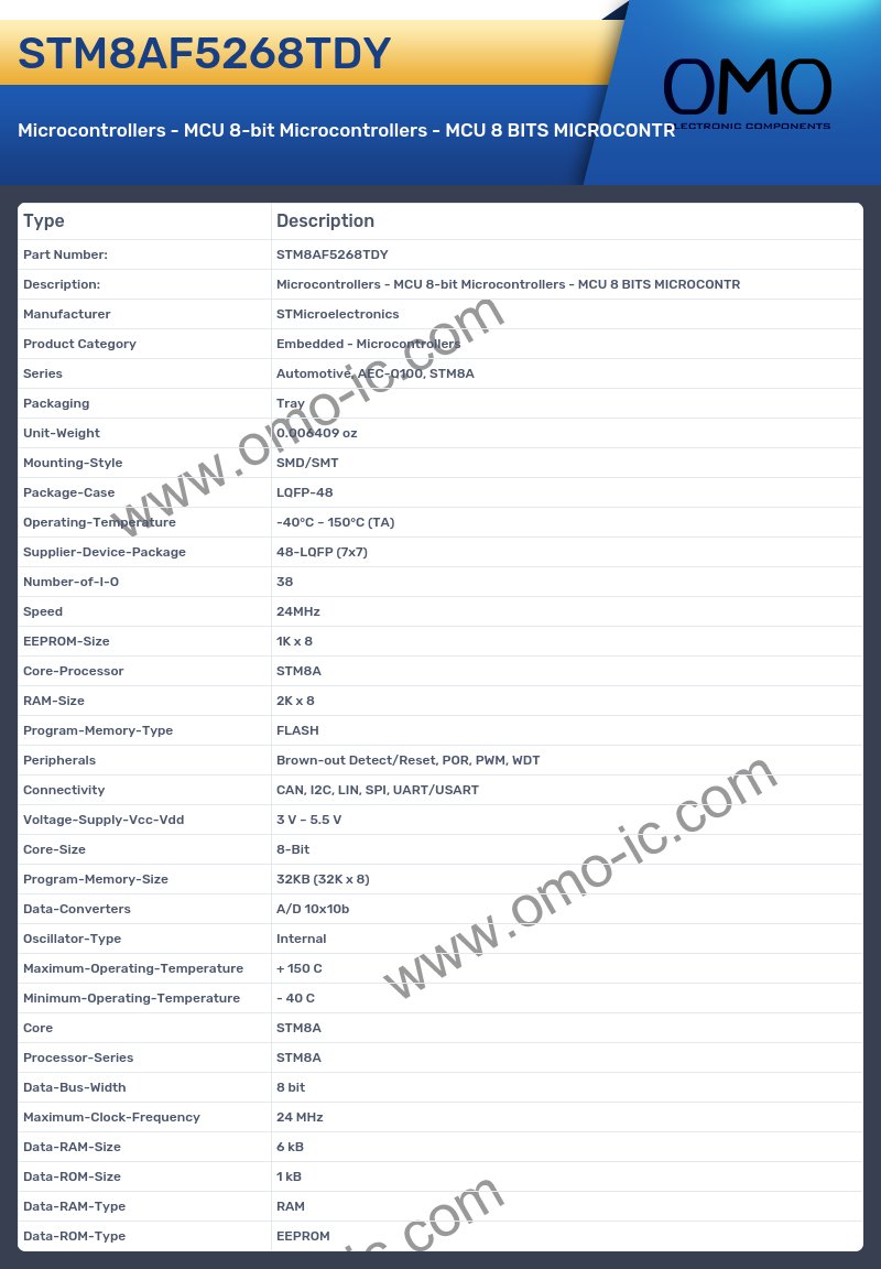 STM8AF5268TDY