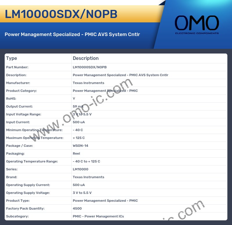 LM10000SDX/NOPB