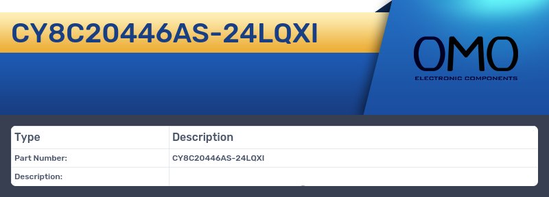 CY8C20446AS-24LQXI