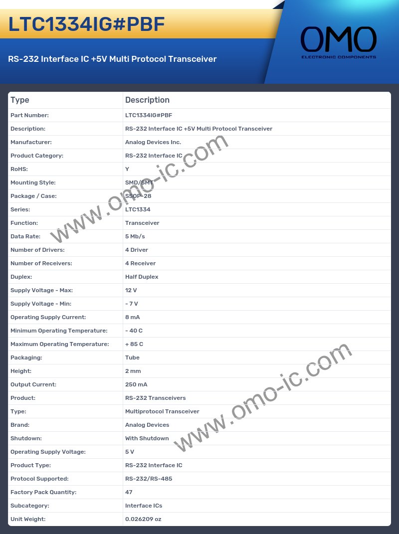 LTC1334IG#PBF