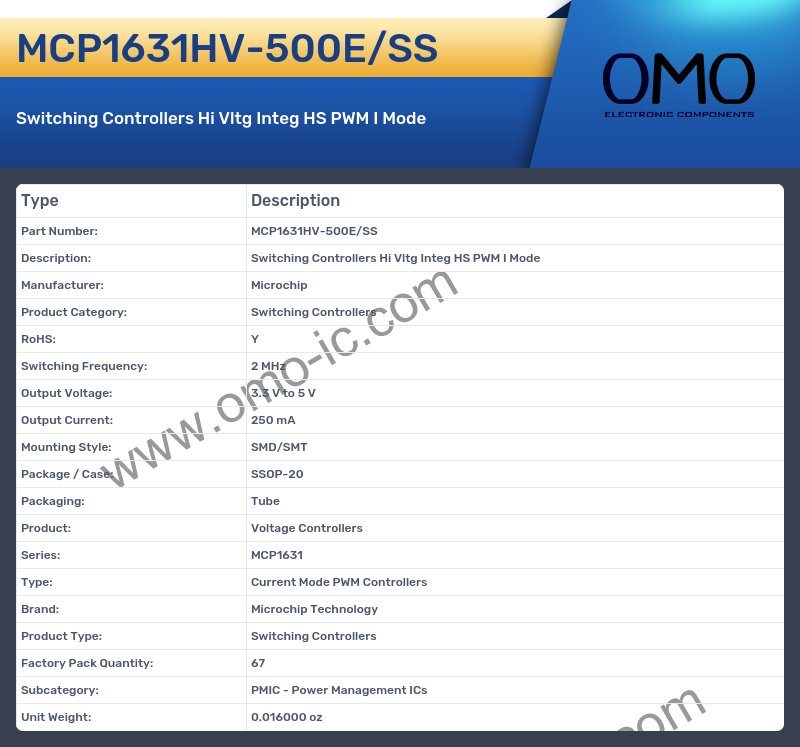 MCP1631HV-500E/SS