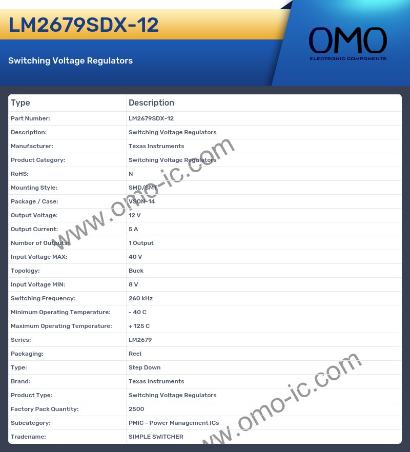 LM2679SDX-12