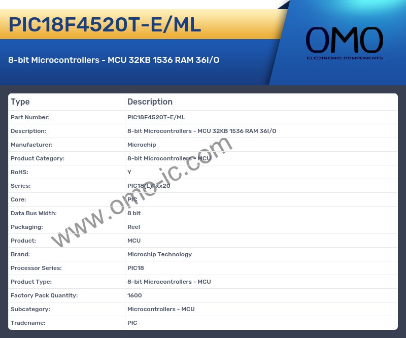 PIC18F4520T-E/ML