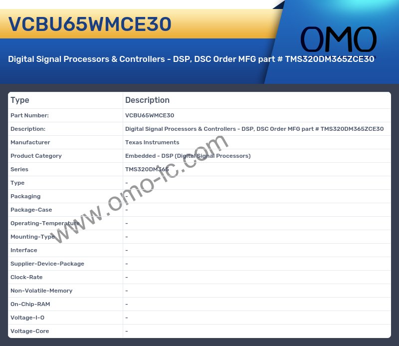 VCBU65WMCE30