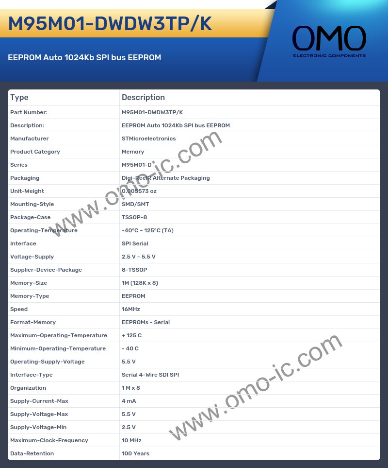M95M01-DWDW3TP/K